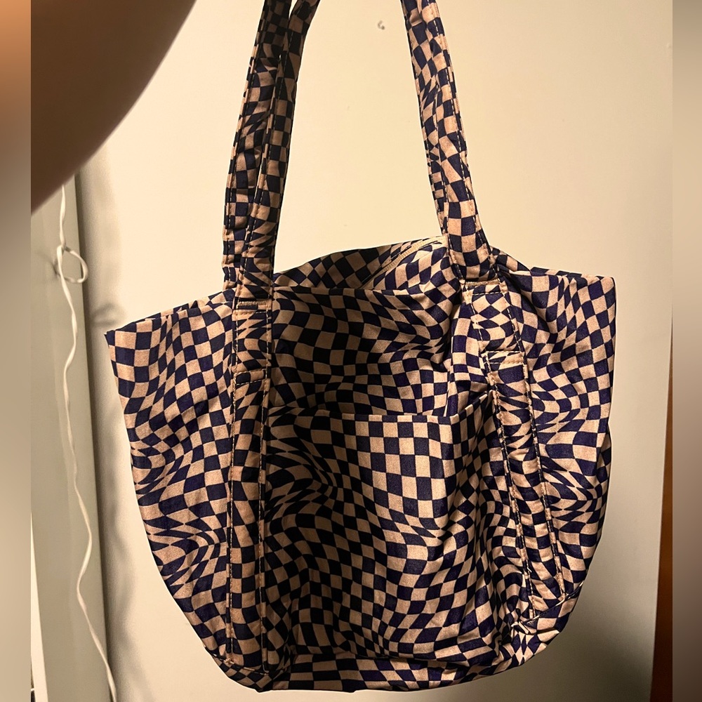 BAGGU Mini Cloud Trippy Checker